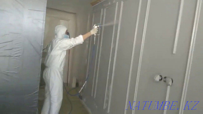 Airless painting of walls and ceilings, floors and facades Shymkent - photo 2