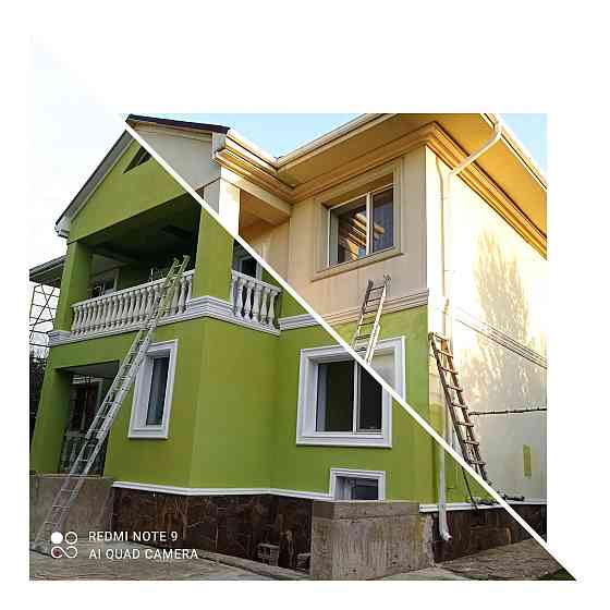 Покраска забора, дома, крыши Almaty