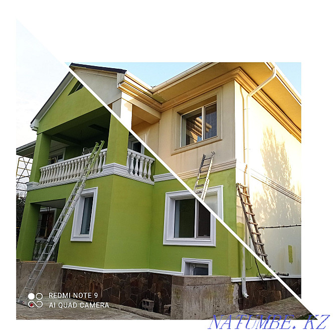 Painting the fence, house, roof Almaty - photo 3