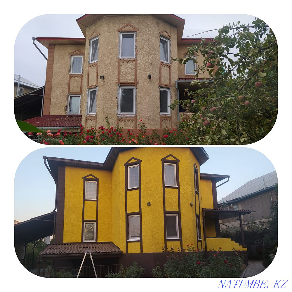 Painting the fence, house, roof Almaty - photo 6