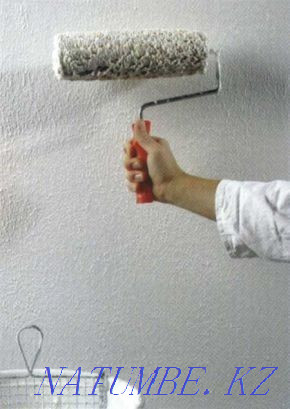Покраска побелка от 350 тг имульсия краска Алматы - изображение 3