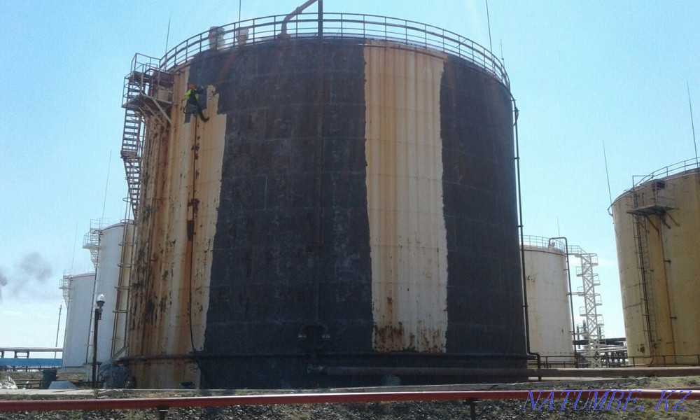 Резервуарларды құм себу және сырлау.  - изображение 1