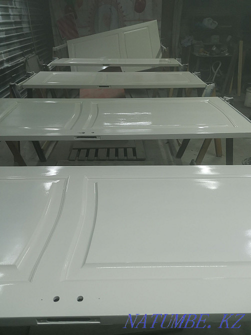 Жиһазды қалпына келтіру қасбеттік есіктер ағаш темір Сапалы түрде .  Алматы - изображение 5