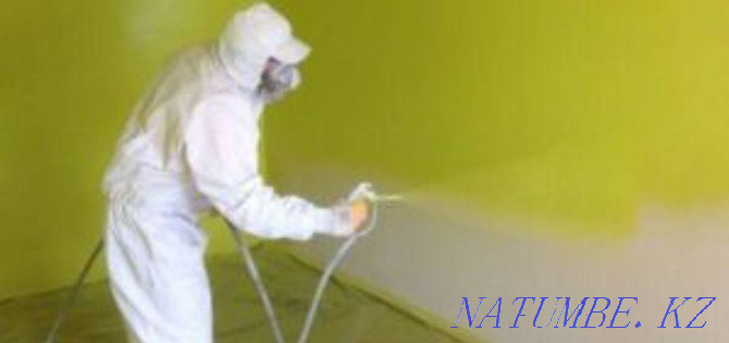Painting work with a spray gun. Super fast! Qualitatively! Semey - photo 3