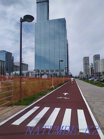 Application of road markings Astana - photo 4