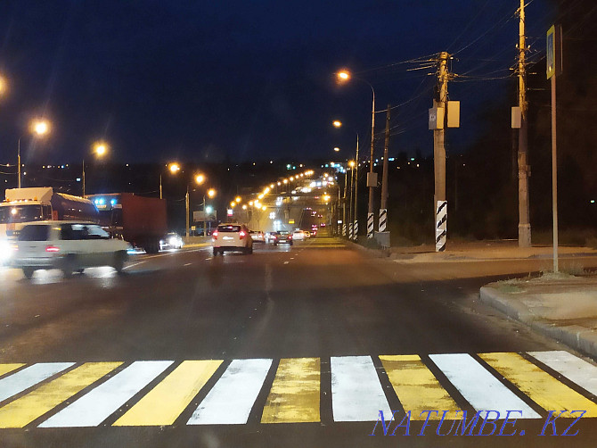 Application of road markings Astana - photo 1