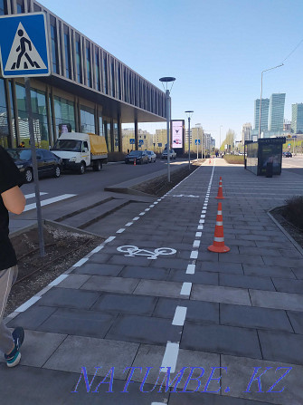 Application of road markings Astana - photo 7