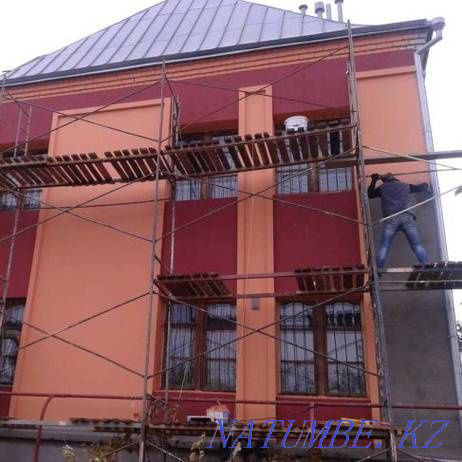 Покраска фасада дома Шымкент - изображение 3