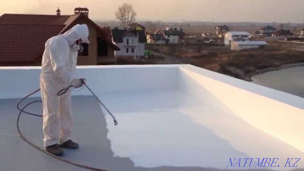 Сұйық каучукпен төбені гидроизоляциялау Алматы қ  Алматы - изображение 3