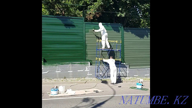 Painter painting whitewash painting services Almaty - photo 4