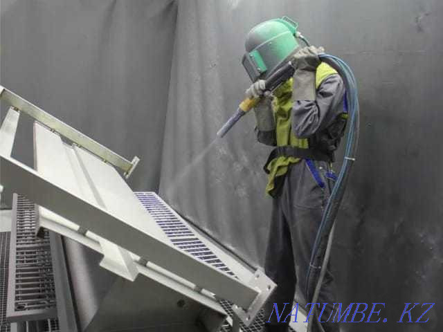 Sandblasting, metal sandblasting Karagandy - photo 1