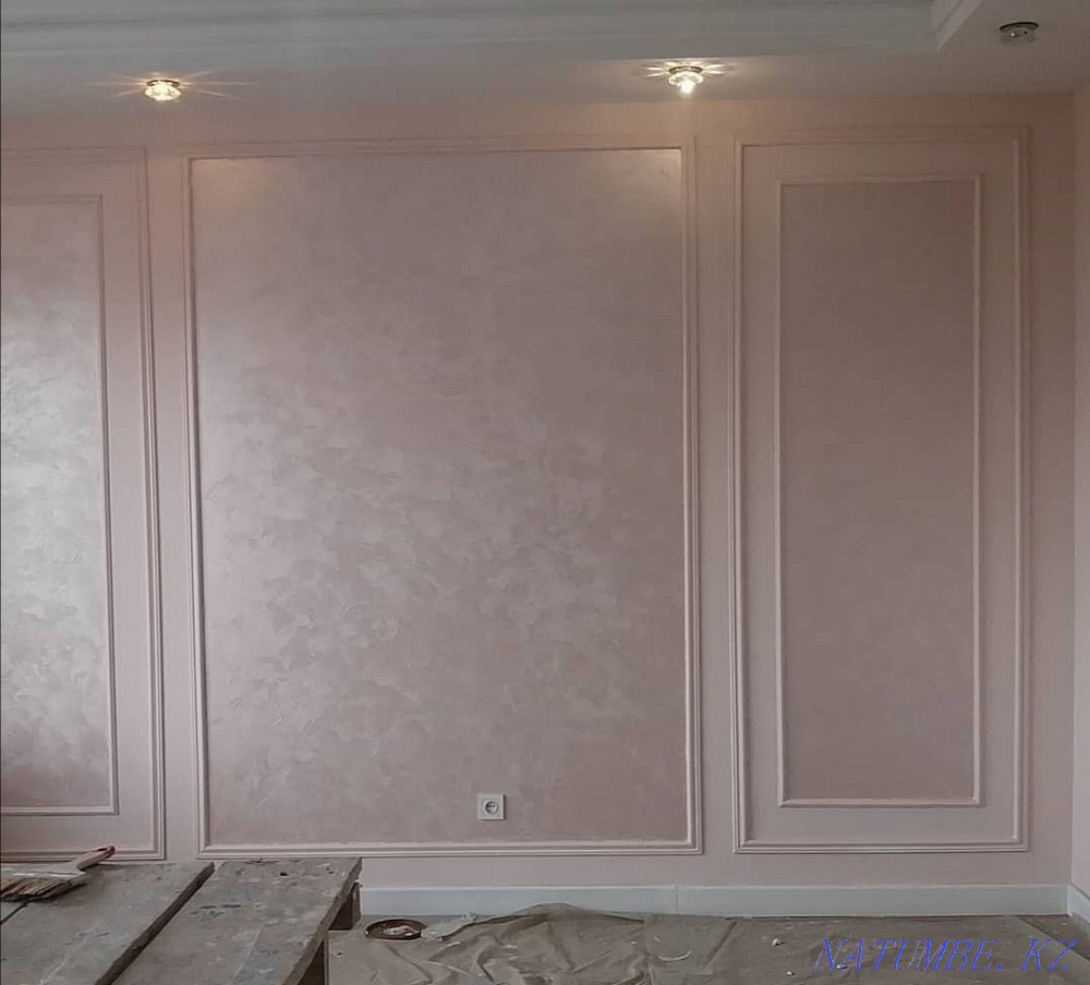 Декор штукатурка шёлк Алматы - изображение 8