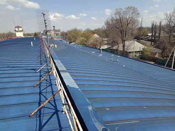 Покраска крыши, покраска оцинковки, гидроизоляция, ISPO.KZ  Алматы