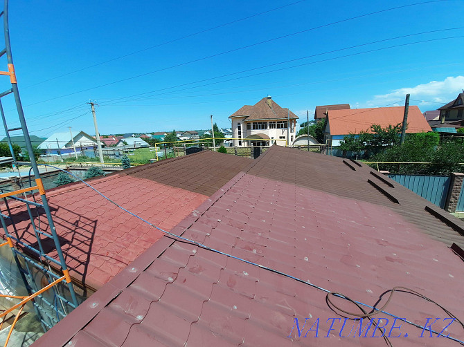 Покраска крыши, покраска оцинковки, гидроизоляция, ISPO.KZ Алматы - изображение 8