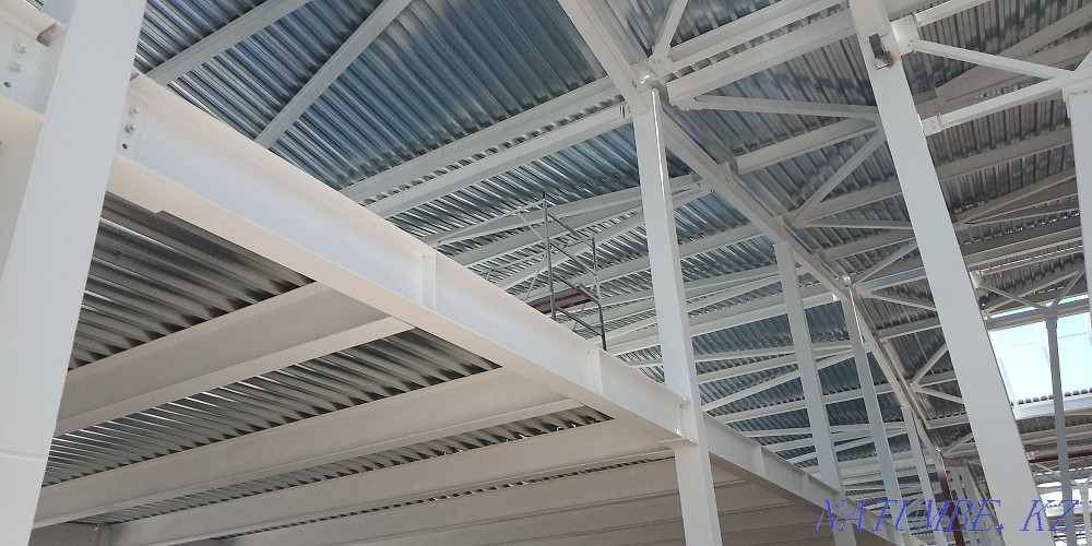 Metal structure painting, fire retardant treatment, warranty Almaty - photo 6