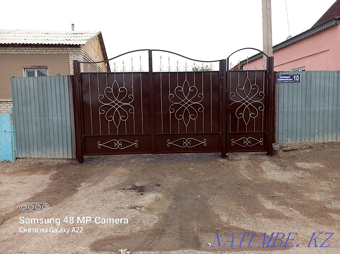 Painting the gate Varota krasleymin Алмалы - photo 2