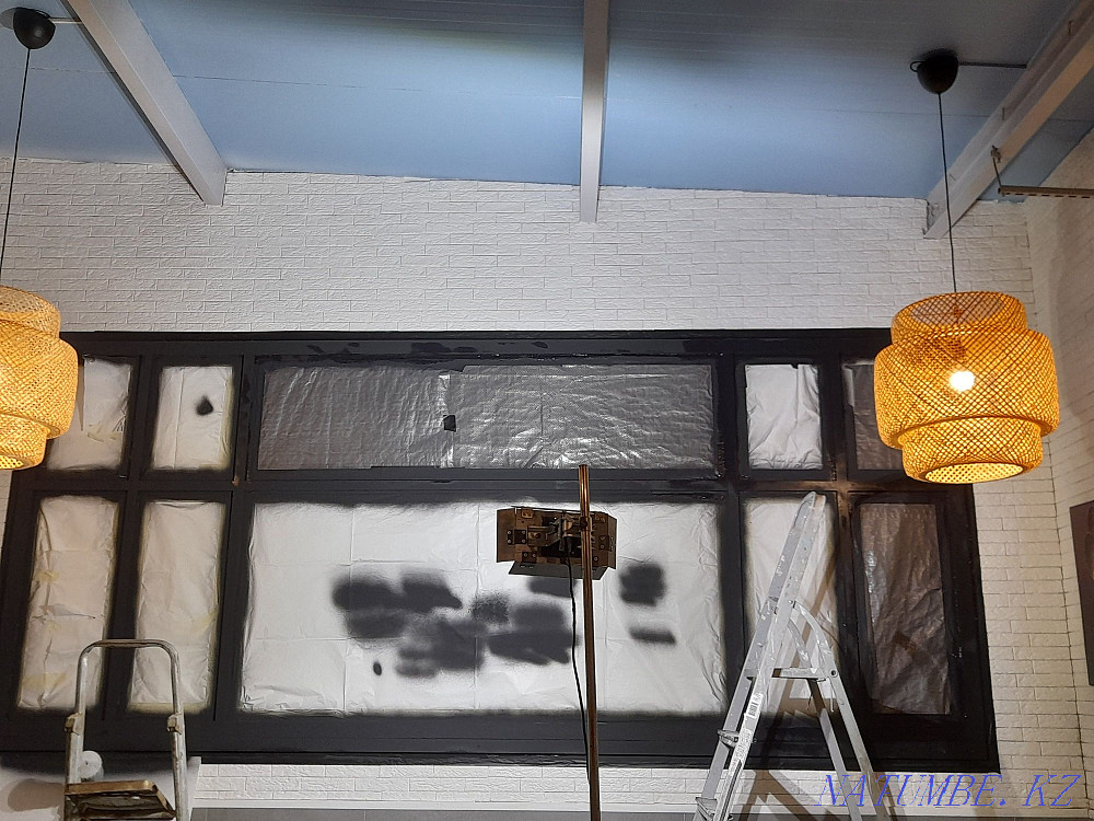 Покрасочные работы , фасадные работы , покраска ,малярные работы Нуркен - изображение 6