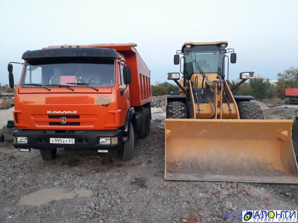 Жүк тиегіш және КамАЗ қоқыс шығару  Қарағанды - изображение 1