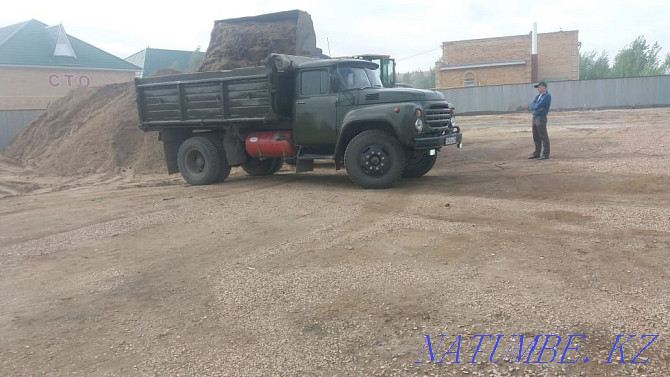 Crushed stone, sand, clay, soil, black earth, humus. Garbage removal Kostanay - photo 3