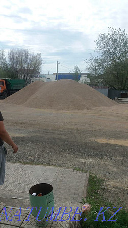 Crushed stone, sand, clay, soil, black earth, humus. Garbage removal Kostanay - photo 2