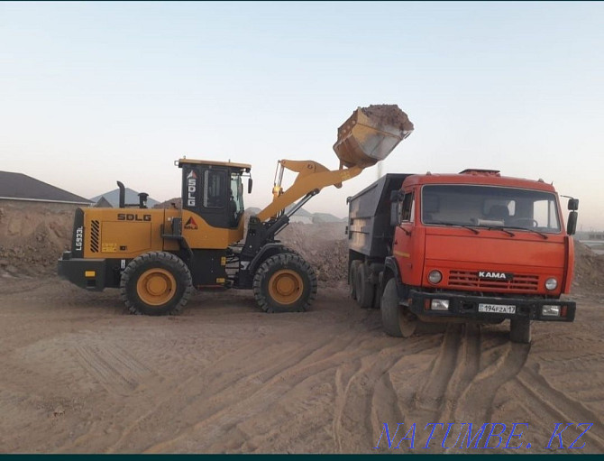 Service and rent Loader 2 cube and KAMAZ garbage disposal Shymkent - photo 4