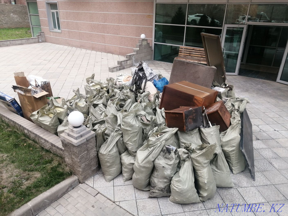 Garbage removal on the Gazelle loaders tsega negotiated Almaty - photo 6