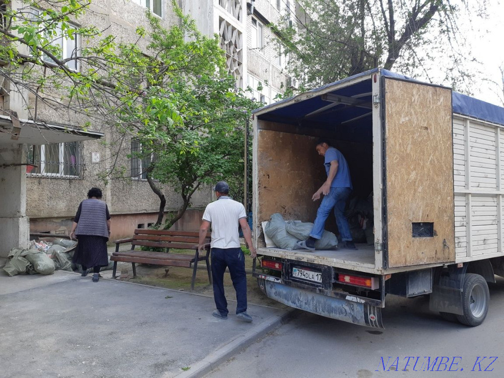Газель жүктерін тасымалдау және құрылыс қоқыстары мен қоқыстарды шығару Шымкент - изображение 1