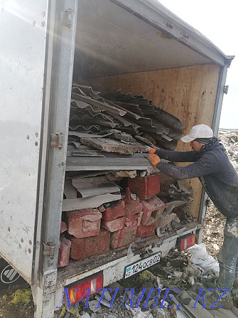 Garbage removal in bags and loose garage rubbish, old furniture, Almaty - photo 2