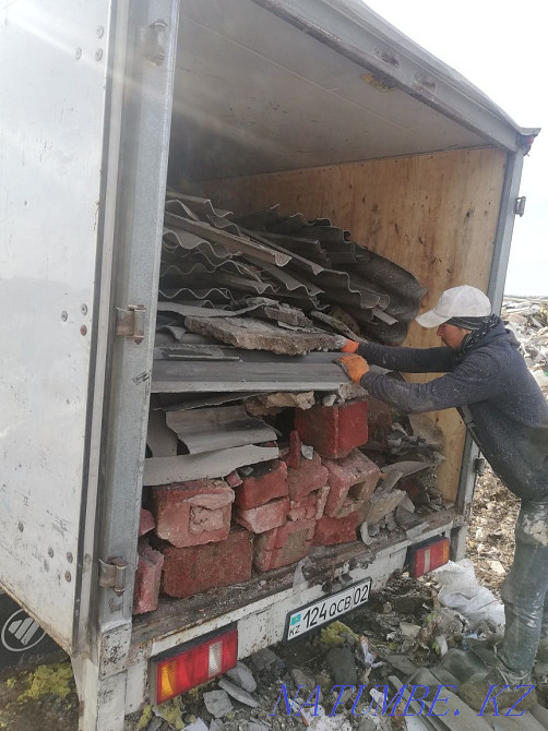 Вывоз строй Мусора в мешках и россыпью гаражных хламов старый мебель, Алматы - изображение 2