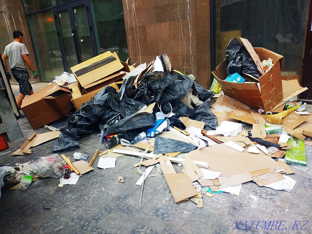 Вывозим строй мусор Грузоперевозки,5тонна Грузчики Алматы - изображение 2