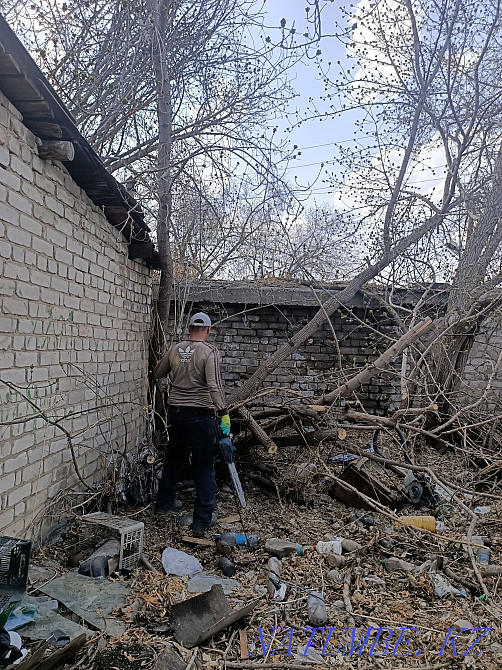 Export of household and construction waste in Aktobe. Cleaning of the territory. Aqtobe - photo 5