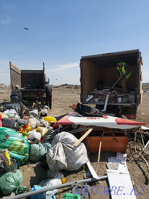 Cargo transportation. Garbage removal! Removal of furniture and rubbish! Loaders. Kostanay - photo 1