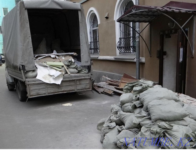 Removal of construction debris, old furniture, household appliances, delivery Almaty - photo 2