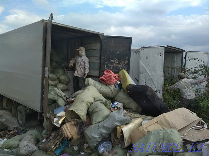 GARBAGE REMOVAL. Gazelle, Chinese, up to 5 tons, ZIL movers seven days a week 24/7 Almaty - photo 2