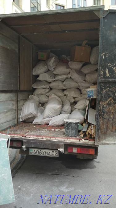 GARBAGE REMOVAL. Gazelle, Chinese, up to 5 tons, ZIL movers seven days a week 24/7 Almaty - photo 6