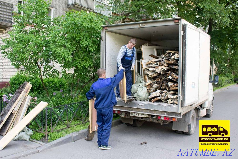 Construction waste removal, Cargo transportation dismantling Astana - photo 2