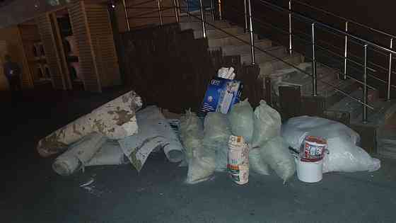 Вывоз мусора Газель 5 тонник демонтаж уборка Грузчики Алматы