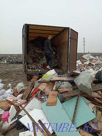 Вывоз мусора Газель зил камаз Экскаватор уборка территории Алматы - изображение 2