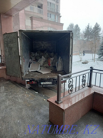 GARBAGE REMOVAL. Cargo transportation UP TO 5 TONS 20 CUBE Almaty - photo 4