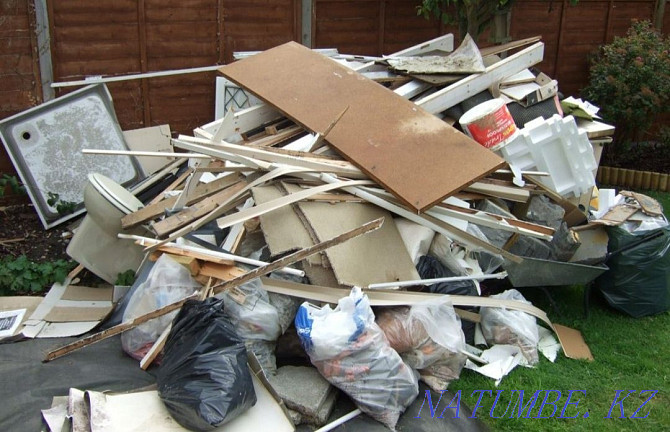 Вывоз мусора строительного и бытового, утилизация любого хлама Петропавловск - изображение 1