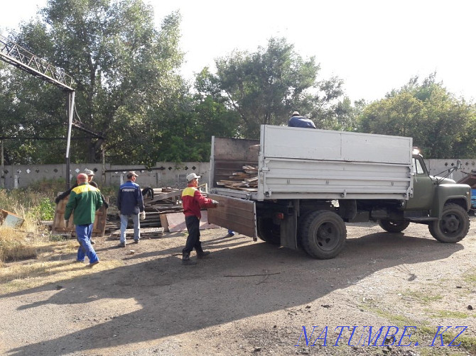 garbage disposal on Gaz53 dump truck up to 5 tons Pavlodar - photo 3
