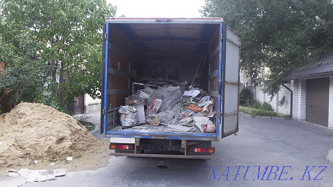 Removal build garbage services Gazelle Zil Kamaz Dismantling demolition house Cleaning Almaty - photo 2