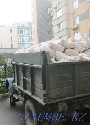 Construction debris removal. Gazelle, 5-ton, Zila, Kamaz. Shipping Almaty - photo 3