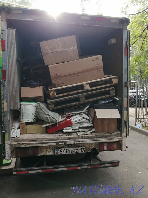 Вывоз мусора Алматы Газель вывоз мебели Уборка дом подвал Алматы - изображение 2
