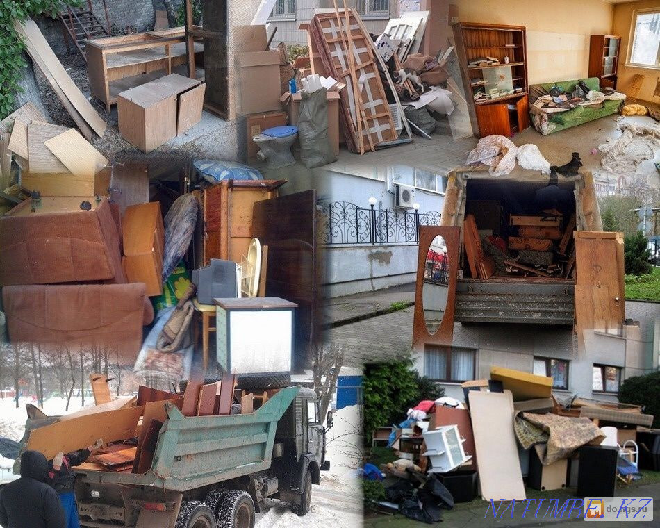 SERVICES WE REMOVE any garbage - rubbish Loose bags have movers Taldykorgan - photo 3