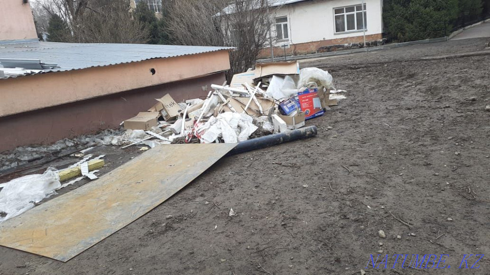 We take out all kinds of garbage cleaning the territory! Almaty - photo 2