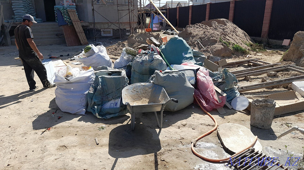 Қоқыс шығару аумақтарды тазалаудың барлық түрлері тәулік бойы  Алматы - изображение 3