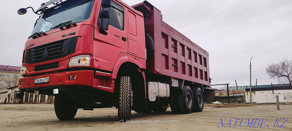 Песок доставка Китаец 25 тонн . щебень грунт вывоз снега и мусора Костанай - изображение 2