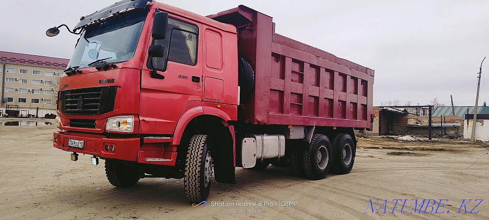 Песок доставка Китаец 25 тонн . щебень грунт вывоз снега и мусора Костанай - изображение 1