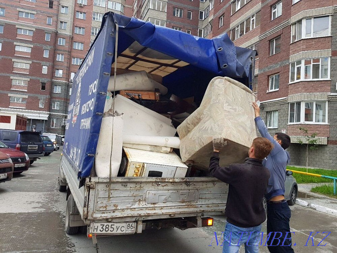 Вывоз строительного мусора/ Вывоз старая мебель Алматы - изображение 2